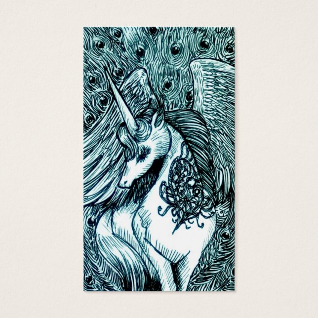 孔雀ペガサス VISITEKAARTJES (Voorkant)