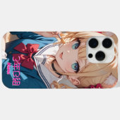 学校に通う猫耳娘 Case-Mate iPhone CASE (Achterkant (horizontaal))