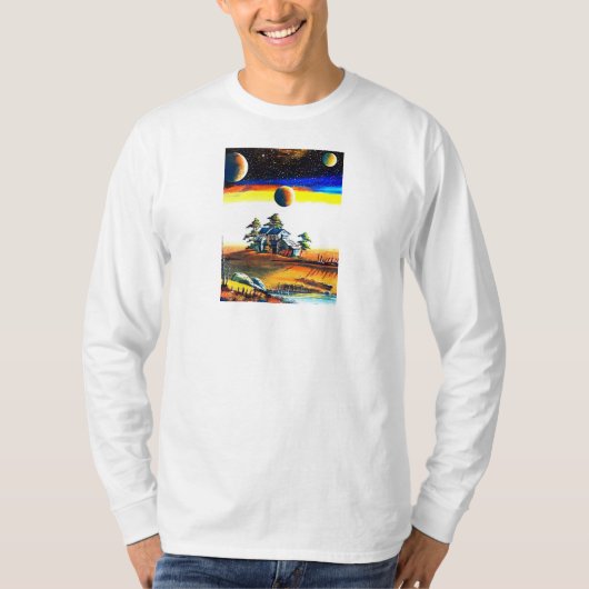 宇宙の旅館 T-SHIRT (Voorkant)