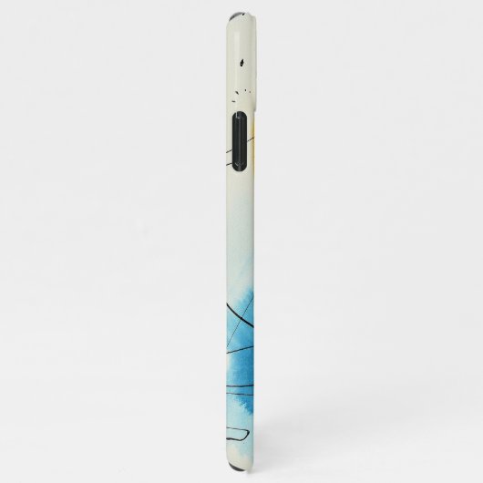 宇宙x抽象芸術アート iPhone hoesje (Rechterkant)