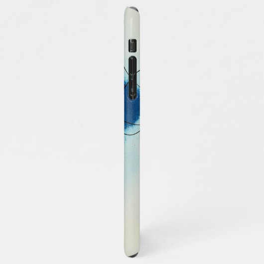 宇宙ｘ抽象芸術アート iPhone hoesje (Linkerkant)