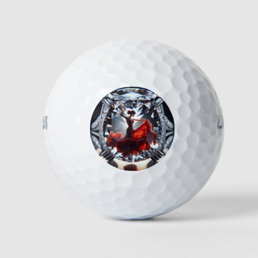 宝石に閉じ込められたダンサー GOLFBALLEN (Voorkant)