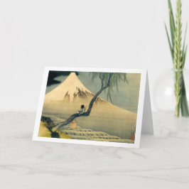 富士と少年, 北斎 Onderstel Fuji en Jongen, Hokusai, Kaart