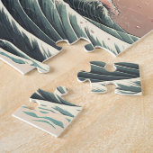 富士山と桜 LEGPUZZEL (Zijkant)