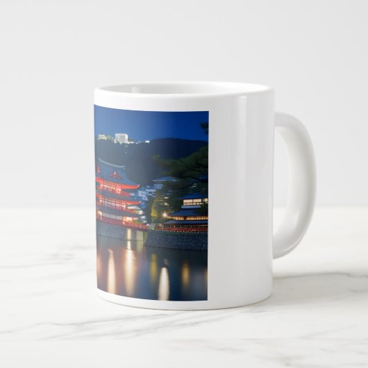 富士山と紅葉（ Mount Fuji and autumn leaves） Grote Koffiekop (Voorkant rechts)