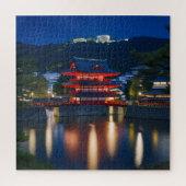 富士山と紅葉（ Mount Fuji and autumn leaves） Legpuzzel (Verticaal)