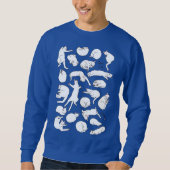 【寝ねこ(白猫Ver.)】 Sleeping cat (White cat) Trui (Voorkant)