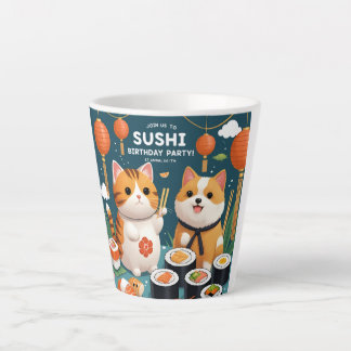「寿司パーティーへようこそ！（Welcome to the Sushi Party!） Latte Mok