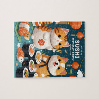 「寿司パーティーへようこそ！（Welcome to the Sushi Party!） Legpuzzel