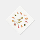 寿 Sushi Circle T-Shirt – “A Life of Blessings” Des Servet (Hoek)