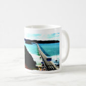 山口県の角島大橋のある日の昼下がり☆景色絶景☆写真加工品☆ KOFFIEMOK (Voorkant rechts)