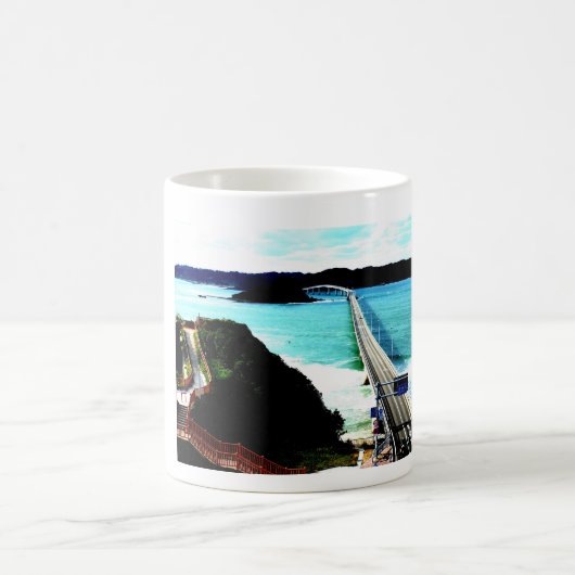 山口県の角島大橋のある日の昼下がり☆景色絶景☆写真加工品☆ KOFFIEMOK (Center)