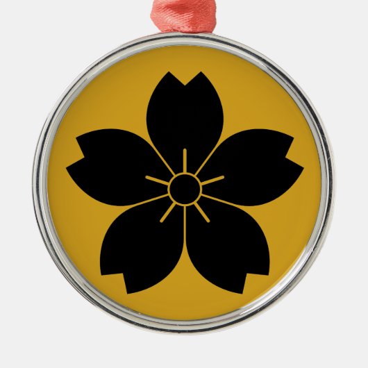 山桜 METALEN ORNAMENT (Voorkant)