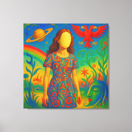 『山芋の神託』 CANVAS AFDRUK (Voorkant)