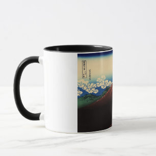 山 白, 北 斎 Thunder en de berg Fuji, Hokusai, Ukiyo-e Mok
