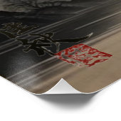 川と松　　River and Pine Perfect Poster (Hoek)