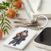 川島 陽菜 (Kawashima haruna) Sleutelhanger (Voorkant Rechts)