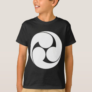 左三つ巴 (地抜き) T-SHIRT