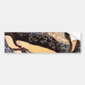 巨 鯨, 国 Big Whale, Kuniyoshi, Ukiyoe Bumpersticker (Voorkant)