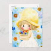 帽子大きいかな FEESTDAGENKAART (Voorkant / Achterkant)