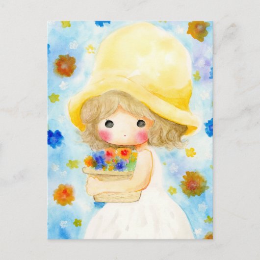 帽子大きいかな FEESTDAGENKAART (Voorkant)