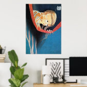 幽 霊, 北 Ghost, Hokusai, Ukiyoe Poster (Thuiskantoor)