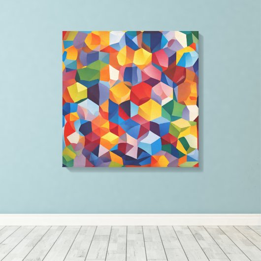 張りキャンバスプリント CANVAS AFDRUK (Insitu (Houten vloer))