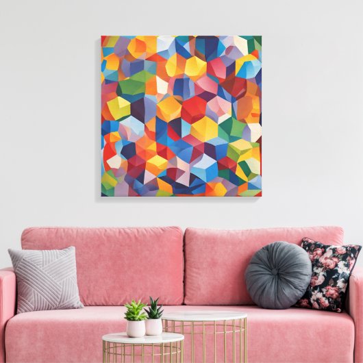 張りキャンバスプリント CANVAS AFDRUK (Insitu (Woonkamer))