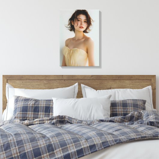 張りキャンバスプリント:RadiantDreams石川結衣 Canvas Afdruk (Insitu (Slaapkamer))