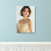 張りキャンバスプリント:RadiantDreams石川結衣 Canvas Afdruk (Insitu (Houten vloer))