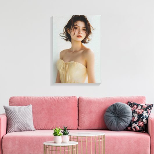 張りキャンバスプリント:RadiantDreams石川結衣 Canvas Afdruk (Insitu (Woonkamer))