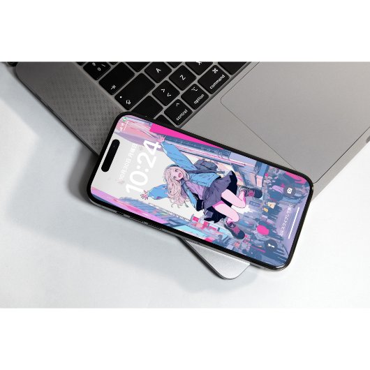 【待ち受け画像】ダウンロードして待ち受け画像にできます|寿司娘 GenerativeAI Poster