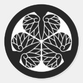 徳川葵(13蕊) RONDE STICKER (Voorkant)