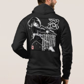 忍パーカー　じとめ堂 HOODIE (Achterkant)