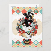 忍 者2019 (リ メ イ と/Ninja en slang 2019(remake) Briefkaart (Voorkant / Achterkant)