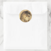 応 挙 虎, 応 Ōkyo Tiger, Ōkyo Ronde Sticker (Tas)