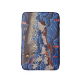 怪 鮫,国 Monster Shark, Kuniyoshi, Ukiyo-e Badmat (Voorkant Verticaal)