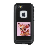 恋するバンビ、秘密のまなざし LifeProof iPhone HOESJE (Achterkant)