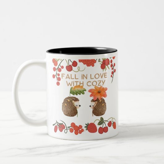 恋に落ちるハリネズミマグ TWEEKLEURIGE KOFFIEMOK (Links)