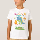 恐竜キッズTシャツ T-SHIRT (Voorkant)