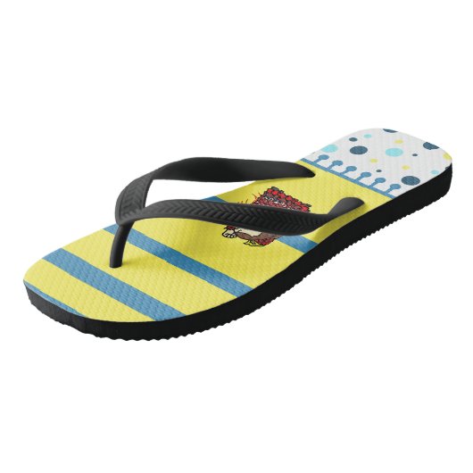 愛加ちゃんとかれんちゃん（ストライプ） TEENSLIPPERS (Schuin)