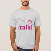 "我 学 习 文" T-SHIRT (Voorkant)