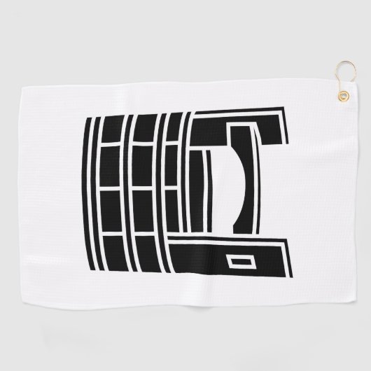 手桶  ゴルフタオル GOLFHANDDOEK (Horizontaal)