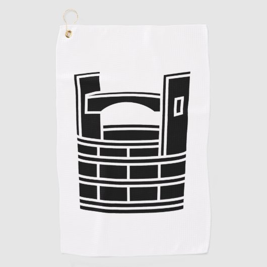 手桶  ゴルフタオル GOLFHANDDOEK (Voorkant)