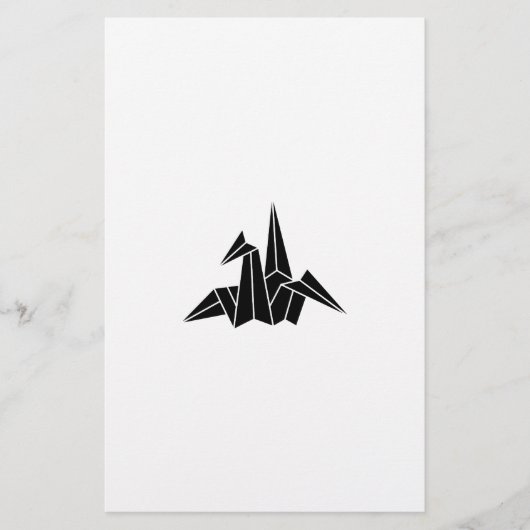 折り鶴 BRIEFPAPIER (Voorkant)