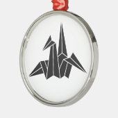 折 り 鶴 METALEN ORNAMENT (Links)