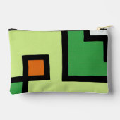 抽象画 モダン レトロ mapper #1 ポーチ etui (Achterkant)