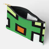 抽象画 モダン レトロ mapper #1 ポーチ etui (Open)