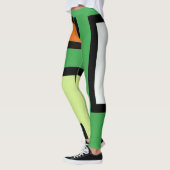 抽象画　モダン　レトロ　mapper #1 レギンス leggings (Links)