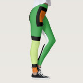 抽象画　モダン　レトロ　mapper #1 レギンス leggings (Rechts)